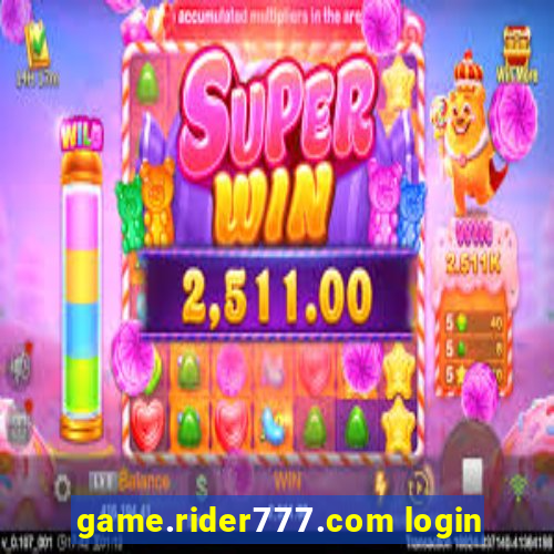 game.rider777.com login